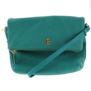 Giani Bernine Leather Pebbled Mini Crossbody